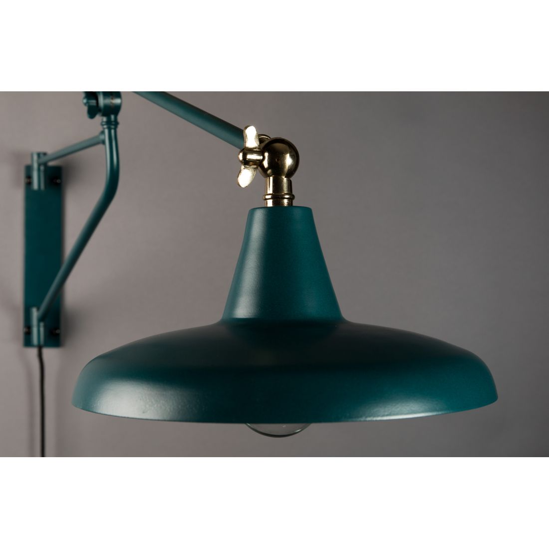 Dutchbone Wandlamp Hector Teal