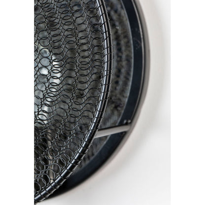 White Label Living Wandlamp Lea Zwart