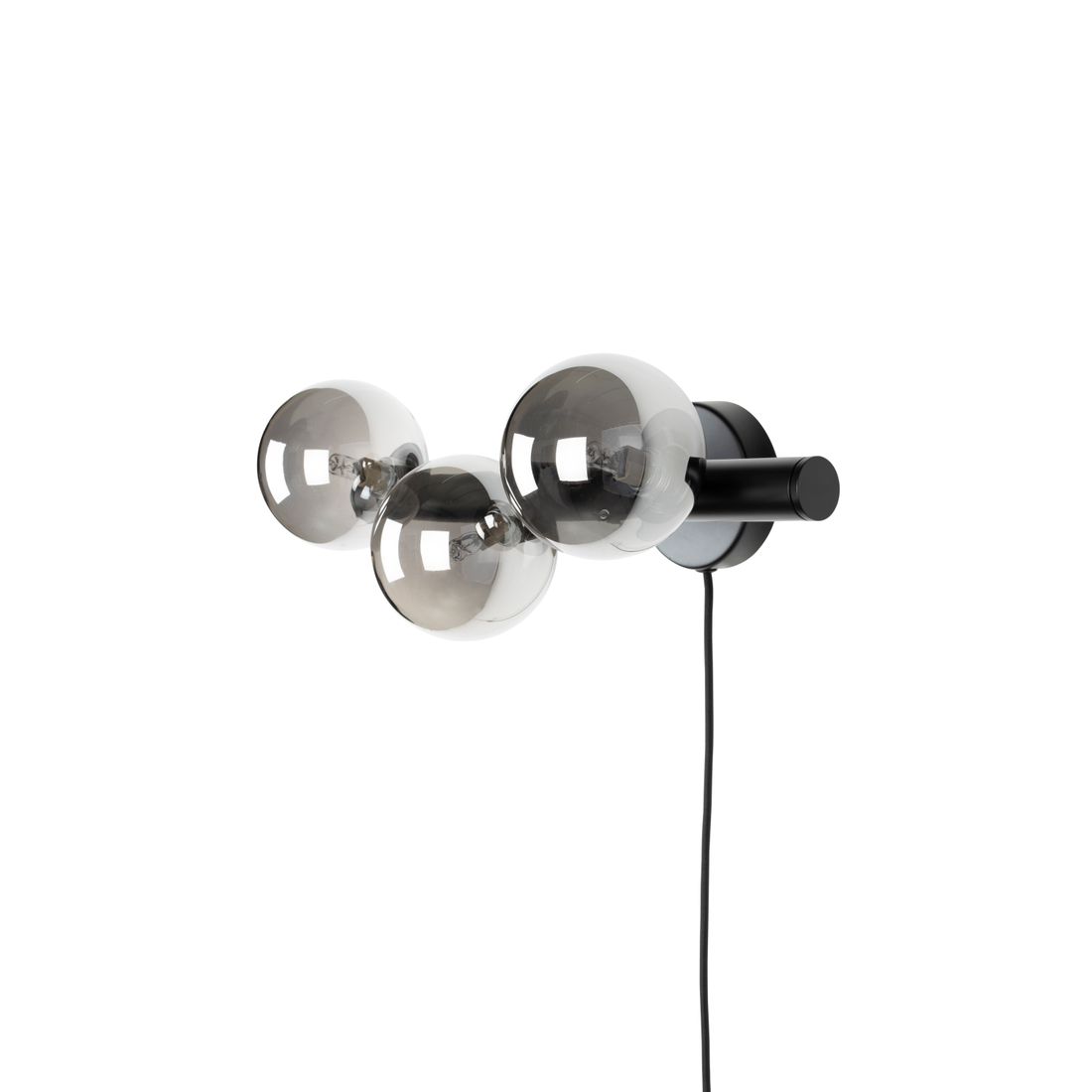 White Label Living Wandlamp Monica Smoke