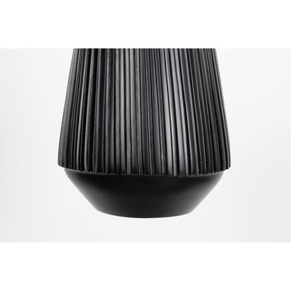 White Label Living Hanglamp Aysa Zwart Lang