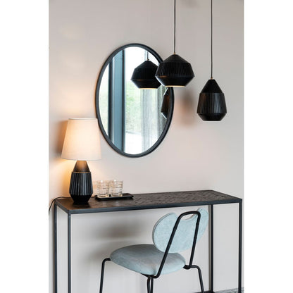 White Label Living Hanglamp Aysa Zwart Breed