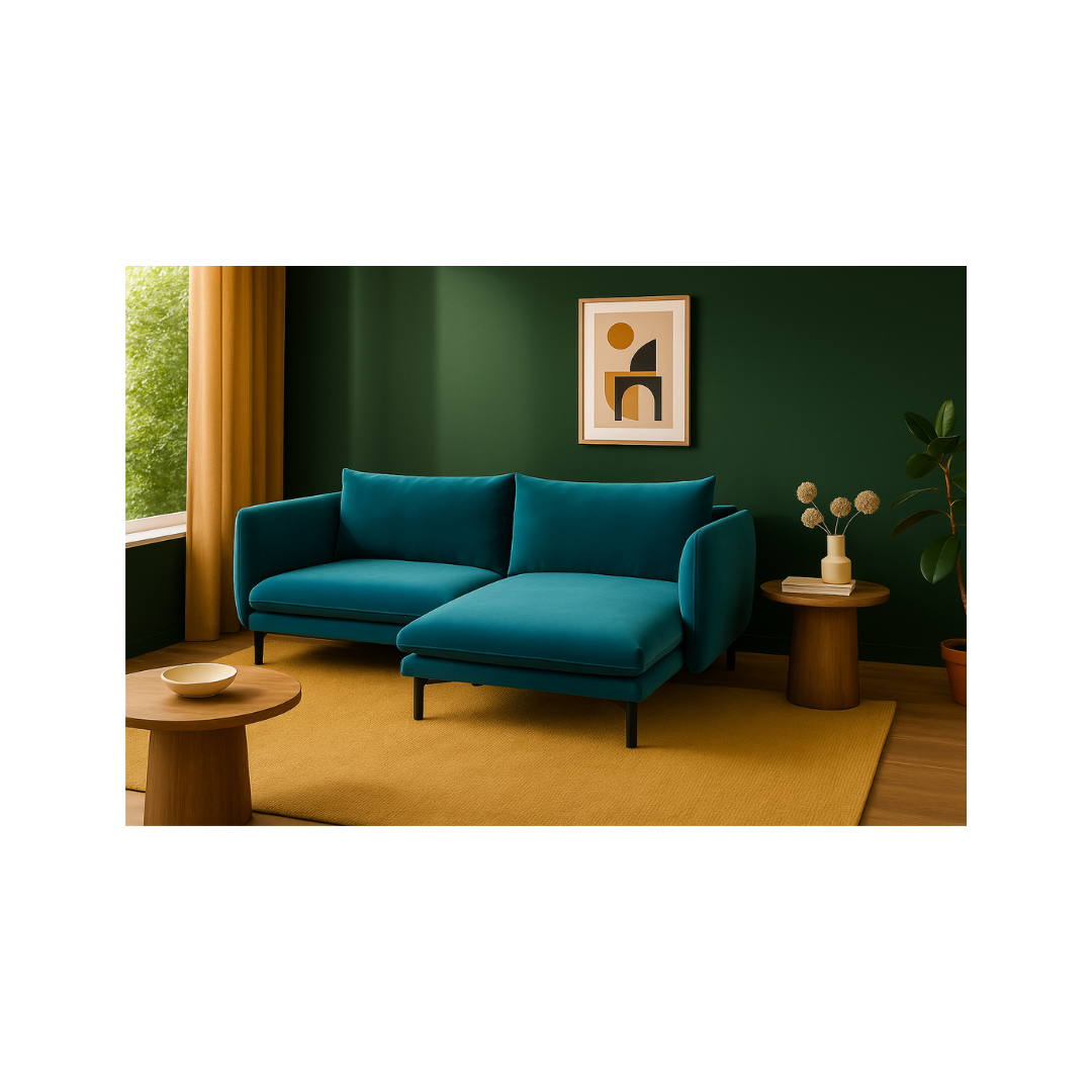 Fest Amsterdam Frankie Hoekbank – Divan Rechts – Royal Iceblue