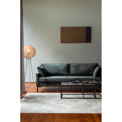 Dutchbone Vloerkleed Rugged 170x240cm Lichtgrijs Beige