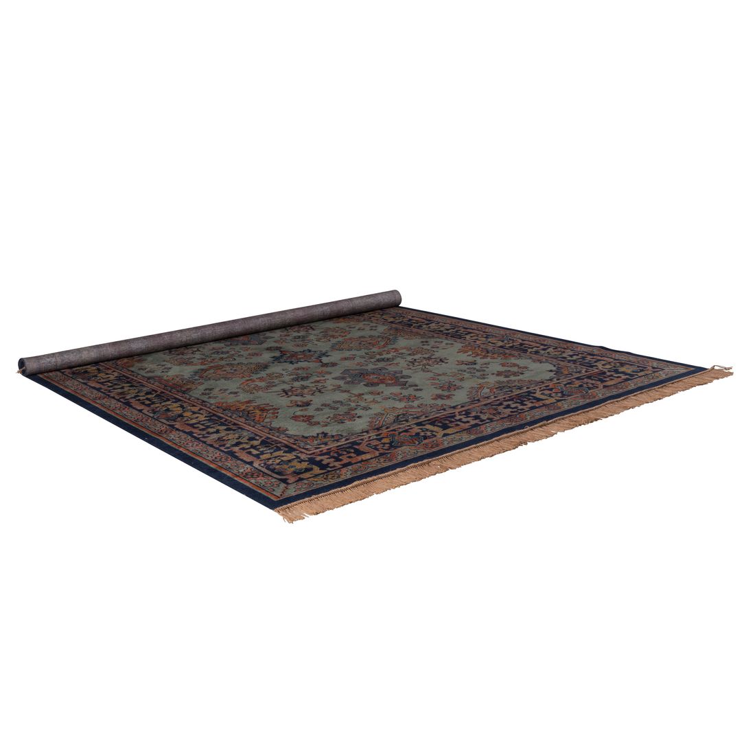 White Label Living Vloerkleed Raz 160x230cm Groen