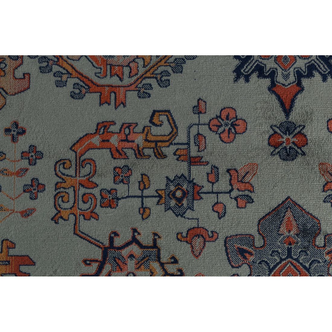 White Label Living Vloerkleed Raz 160x230cm Groen