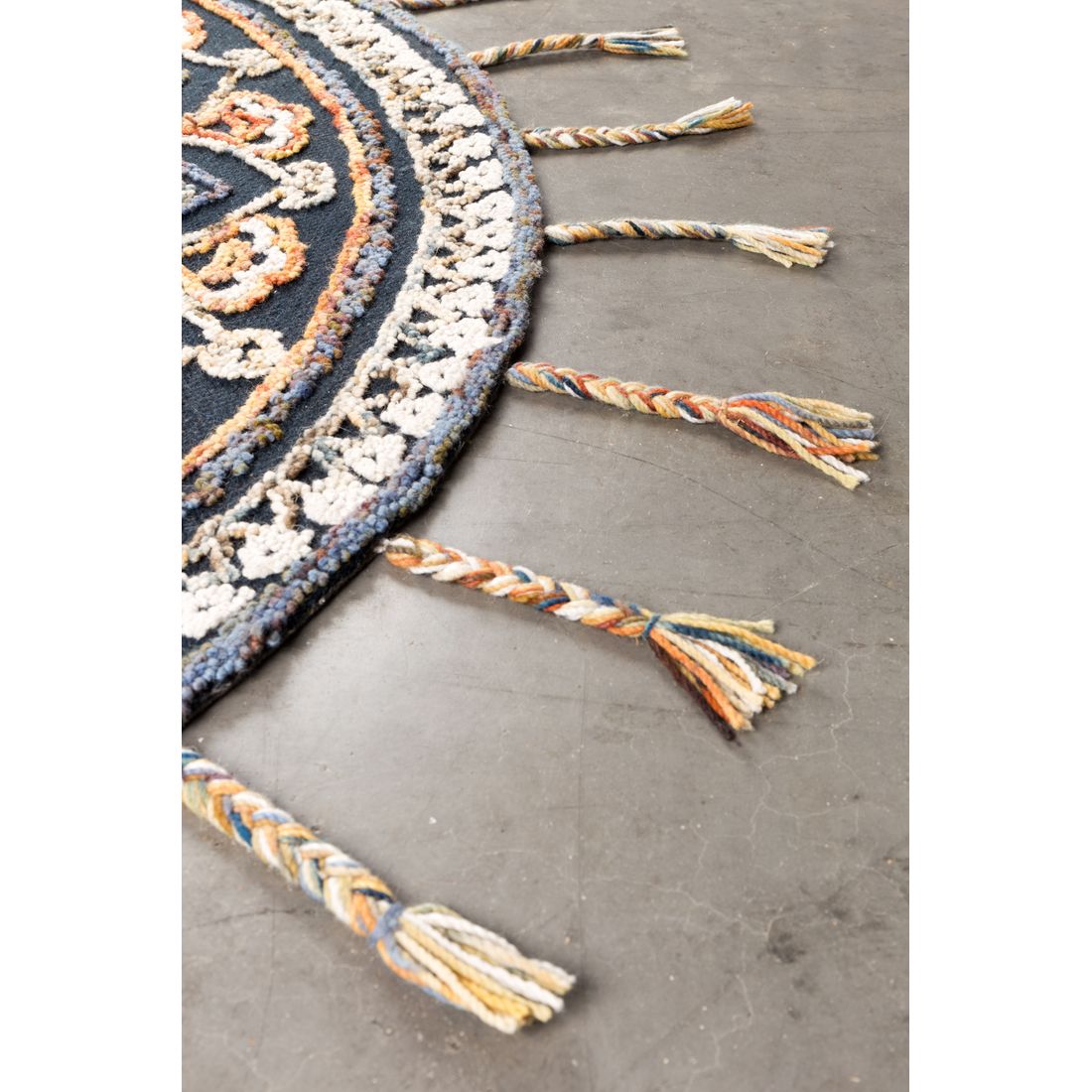 Dutchbone Vloerkleed Pix Rond 170cm