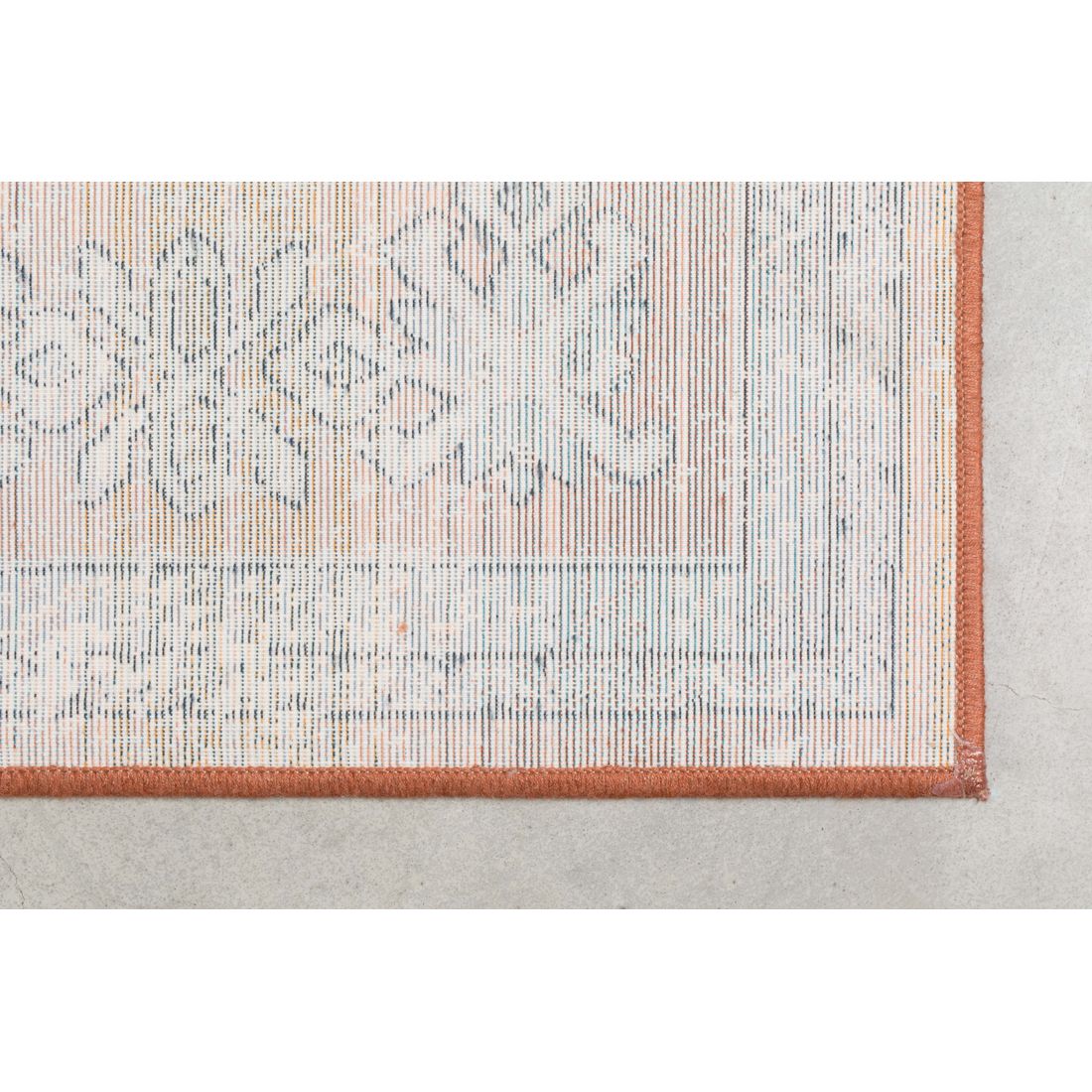 Dutchbone Vloerkleed Mahal Blauw/Bruin 200x300cm