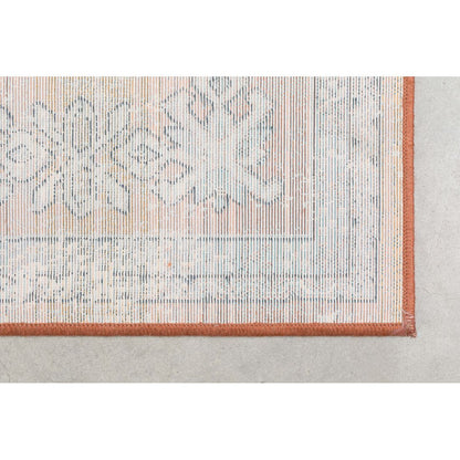 Dutchbone Vloerkleed Mahal Blauw/Bruin 200x300cm