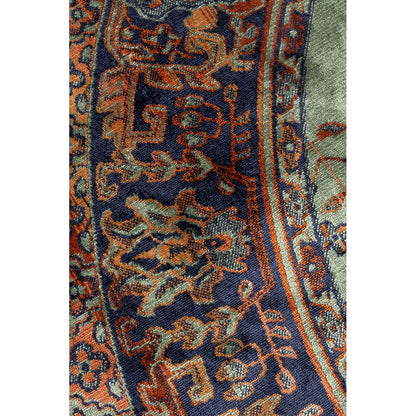 White Label Living Vloerkleed Raz Rond 160cm Groen