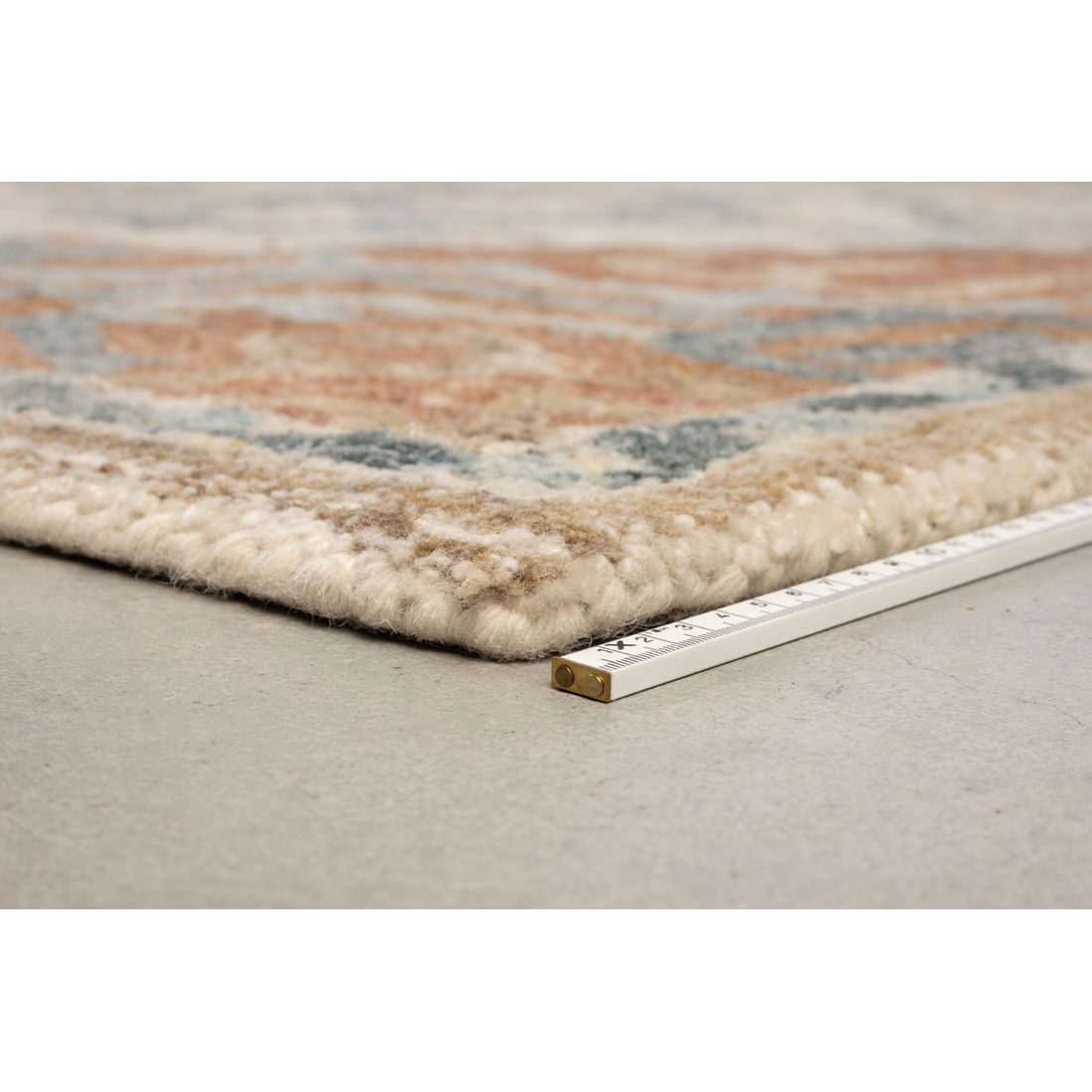 Dutchbone Vloerkleed Amori Blauw/Bruin 200x300cm