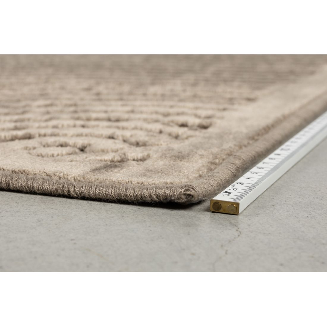 Dutchbone Vloerkleed Dots Karamel Bruin 170x240cm