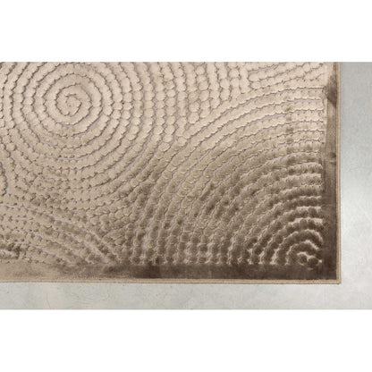 Dutchbone Vloerkleed Dots Karamel Bruin 170x240cm