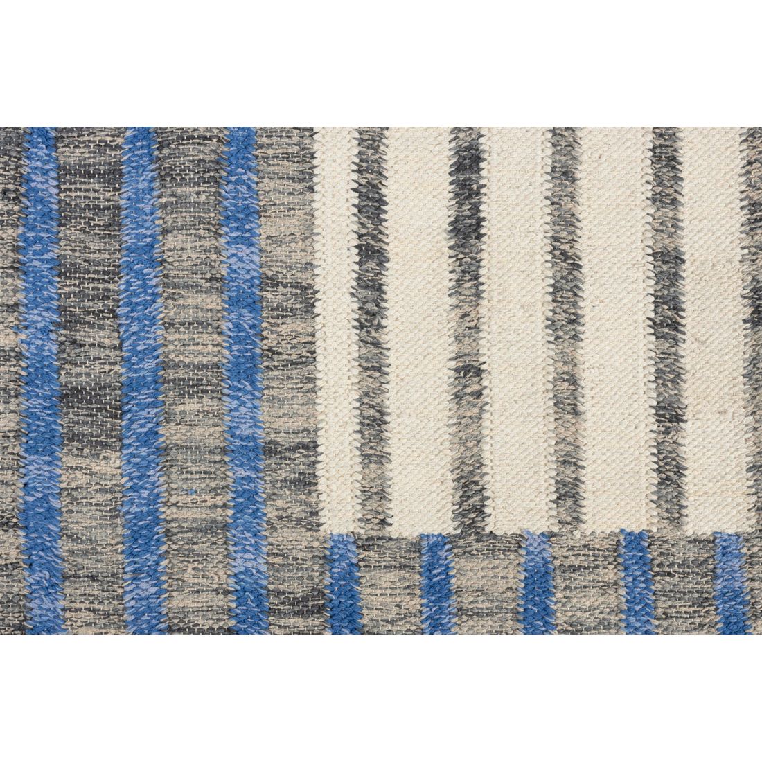 Dutchbone Vloerkleed Hampton Blauw 160x230cm