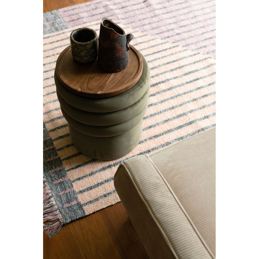 Dutchbone Vloerkleed Hampton Lila 160x230cm