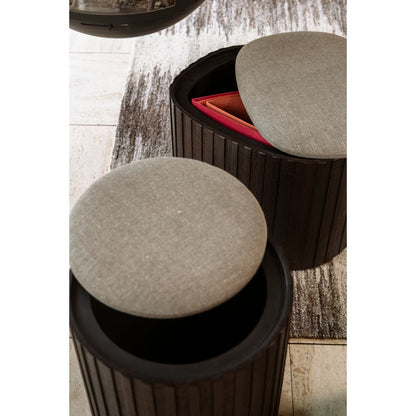 Dutchbone Poef Bay Laag