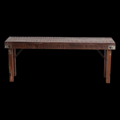 Raw Materials Inklapbare Eetkamerbank - Fsc-Gerecycled Hout - 120 Cm