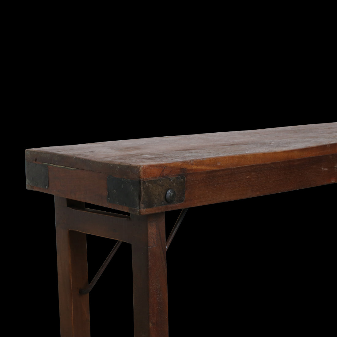 Raw Materials Inklapbare Eetkamerbank - Fsc-Gerecycled Hout - 160 Cm