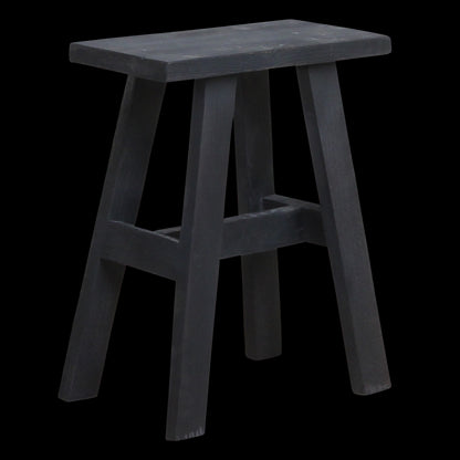 Raw Materials Bankje Hout Zwart Medium