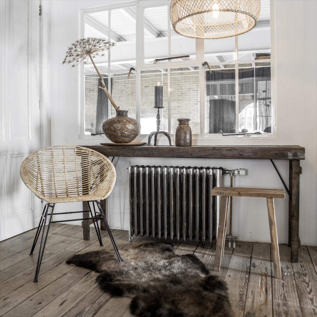 Raw Materials Kruk Java Carpenter Gerecycled Teakhout Medium