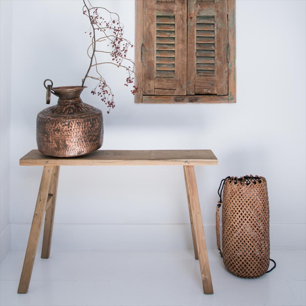 Raw Materials Bankje Java Carpenter Gerecycled Teakhout Large