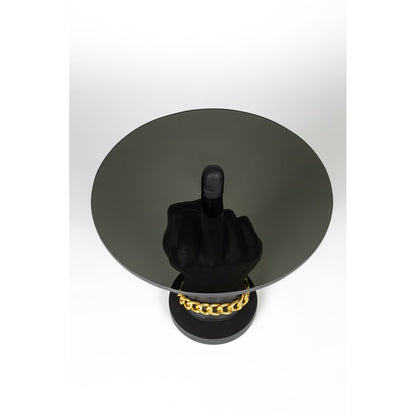 Bold Monkey Bijzettafel Fother Mucker Zwart