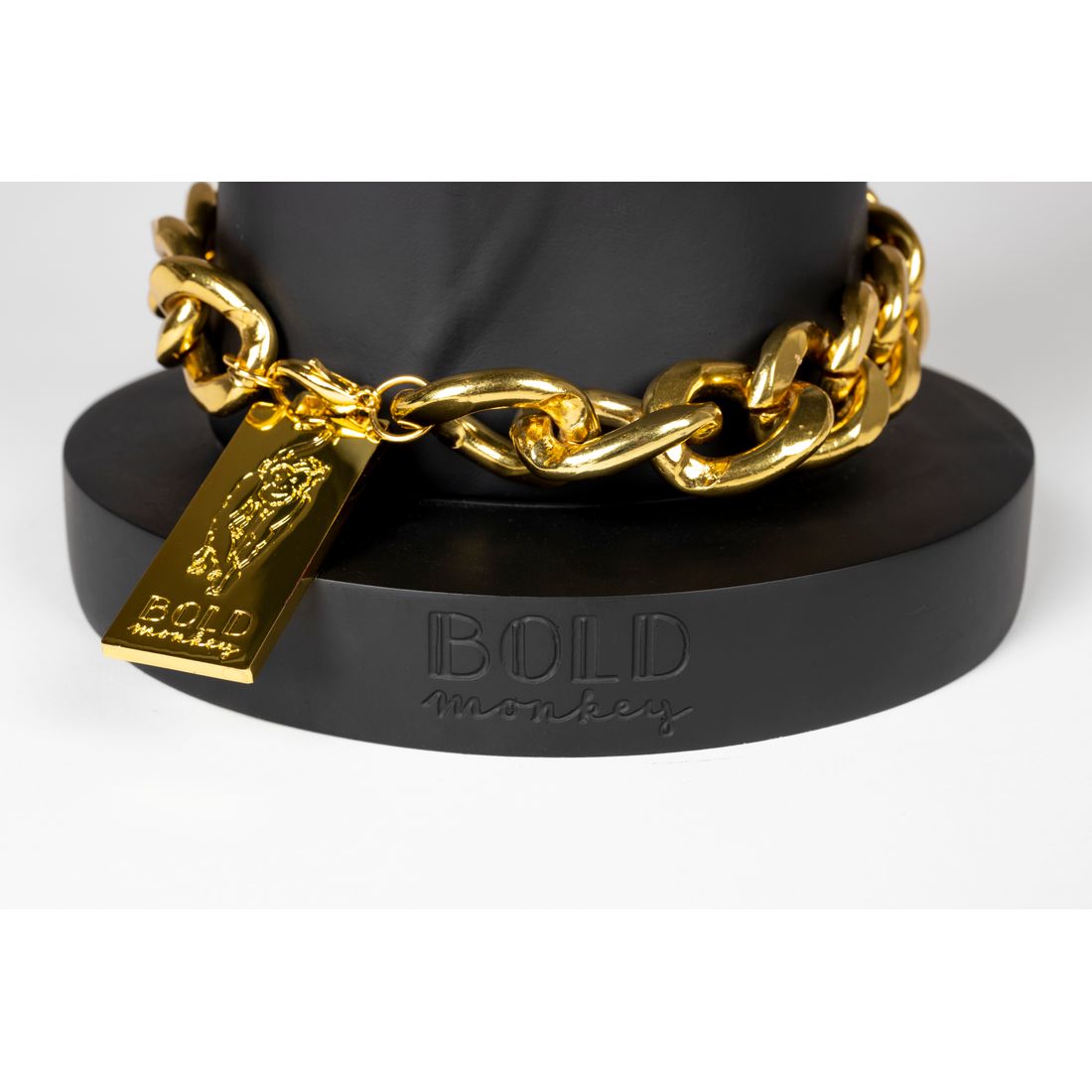 Bold Monkey Bijzettafel Fother Mucker Zwart