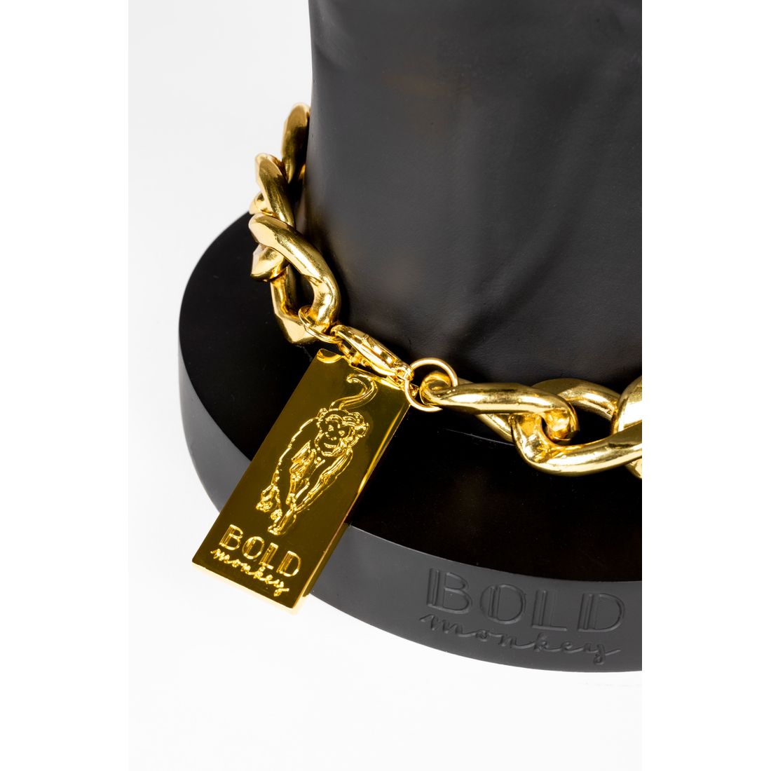 Bold Monkey Bijzettafel Fother Mucker Zwart