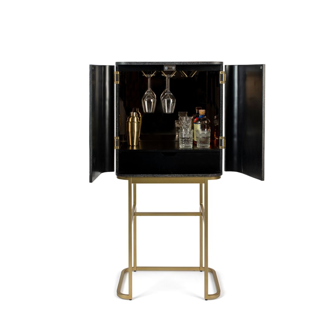 Bold Monkey Wijnkast Ava Morgana Slangenleer