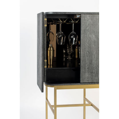 Bold Monkey Wijnkast Ava Morgana Slangenleer