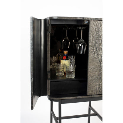 Bold Monkey Wijnkast Ava Morgana Krokodillenleer