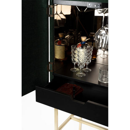 Bold Monkey Wijnkast Ava Morgana Velvet Groen