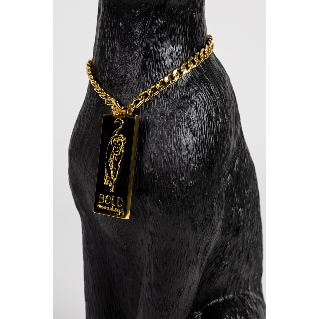 Bold Monkey Vloerlamp Proudly Crowned Panther Zwart