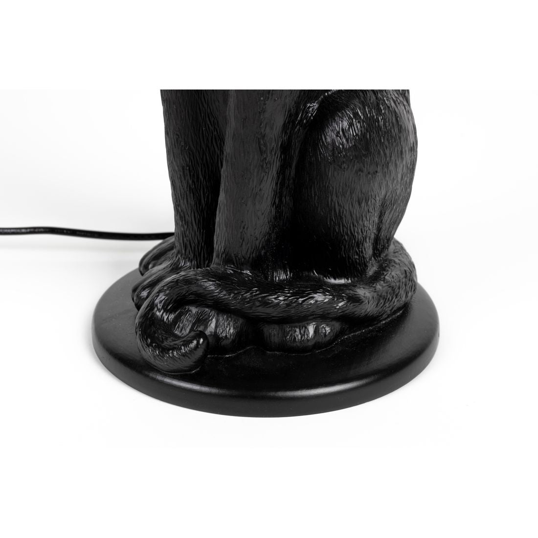 Bold Monkey Vloerlamp Proudly Crowned Panther Zwart