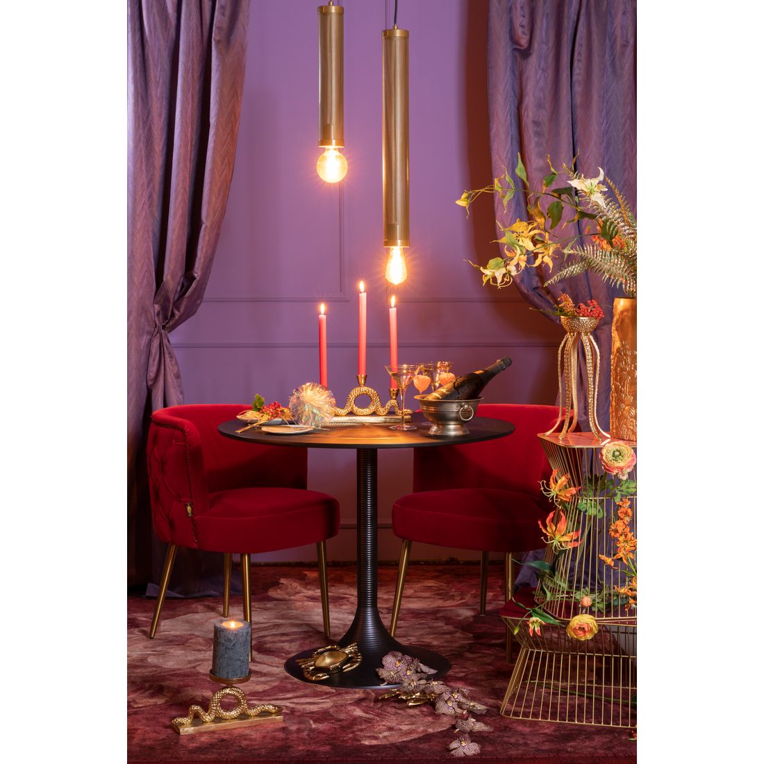 Bold Monkey Hanglamp Sweet Mesh Goud M