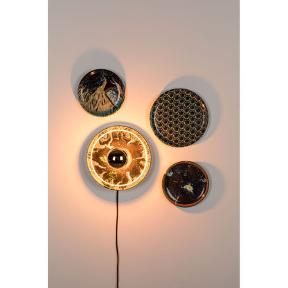 Bold Monkey Wandlamp No Food Here Hexagon (Set van 4)