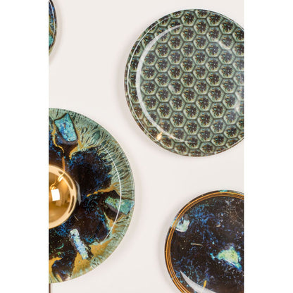 Bold Monkey Wandlamp No Food Here Hexagon (Set van 4)