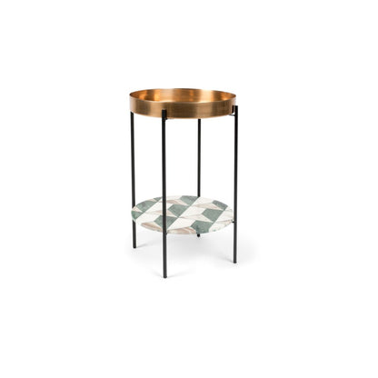 Bold Monkey Bijzettafel Another Marble - KwaliteitWonen.nl