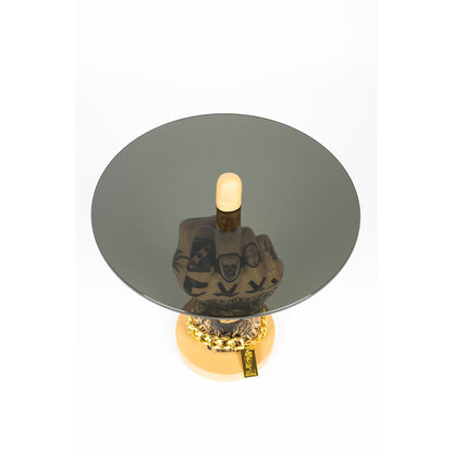 Bold Monkey Bijzettafel Fother Mucker Lion - KwaliteitWonen.nl