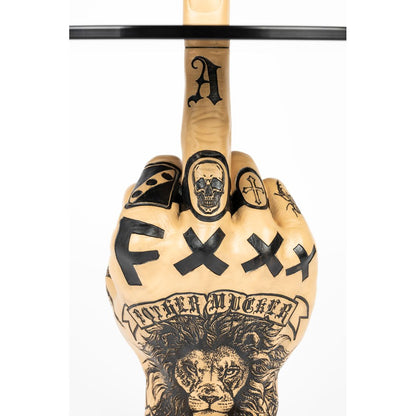 Bold Monkey Bijzettafel Fother Mucker Lion - KwaliteitWonen.nl