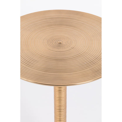 Bold Monkey Bijzettafel Hypnotising Rond Goud - KwaliteitWonen.nl