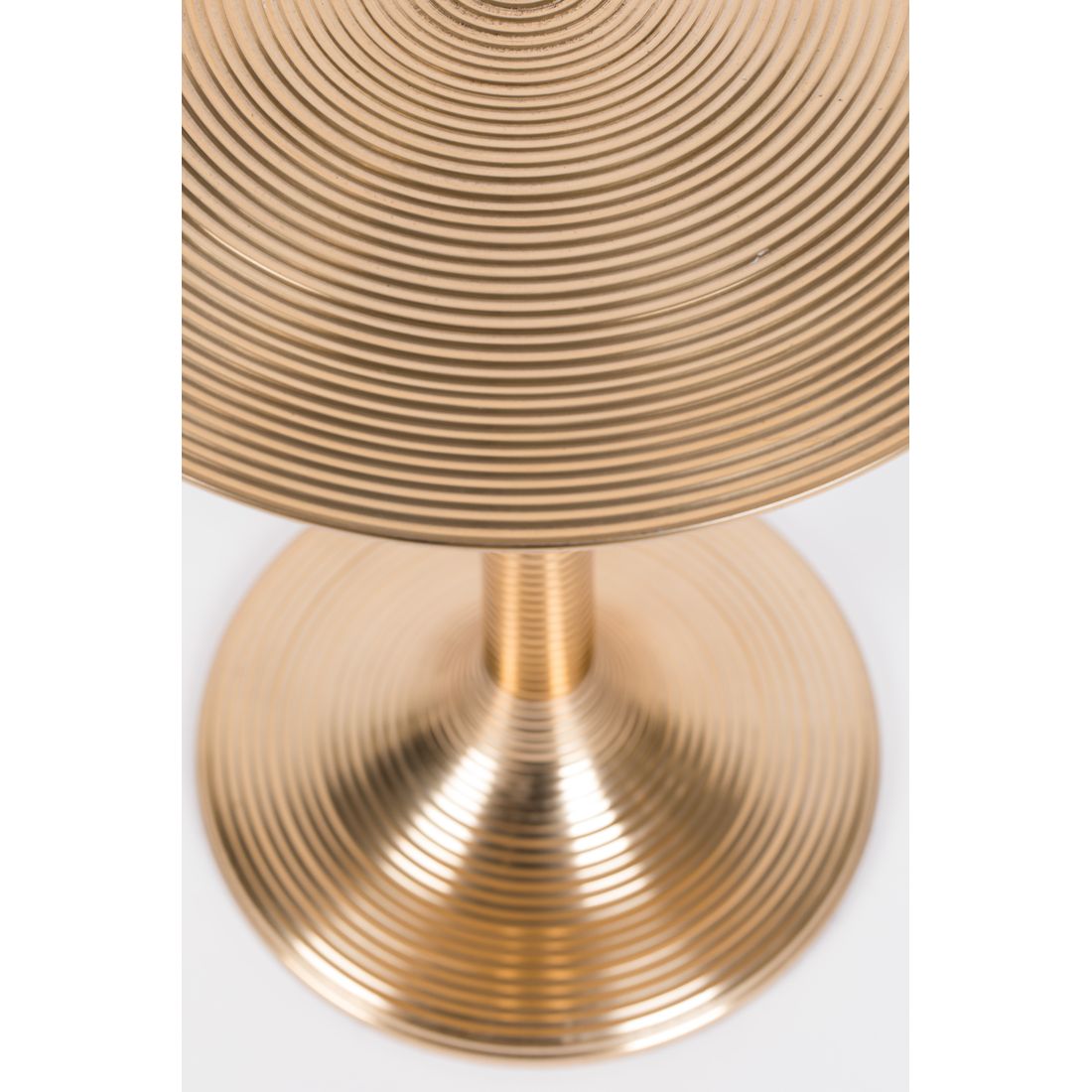 Bold Monkey Bijzettafel Hypnotising Rond Goud - KwaliteitWonen.nl