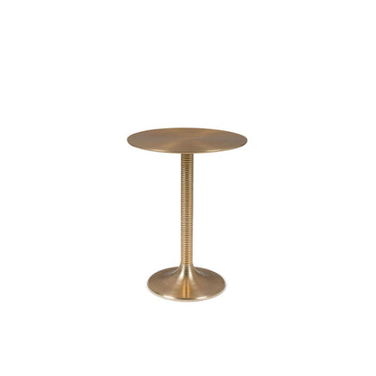 Bold Monkey Bijzettafel Hypnotising Rond Goud - KwaliteitWonen.nl