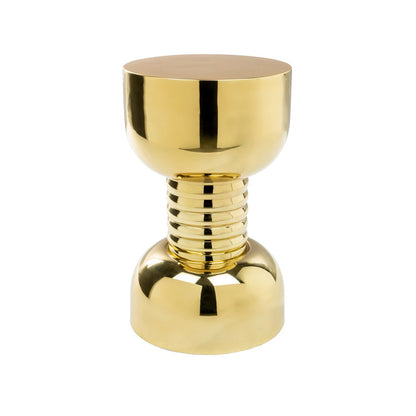 Bold Monkey Bijzettafel Stool Gonna Make You Sweat Goud - KwaliteitWonen.nl