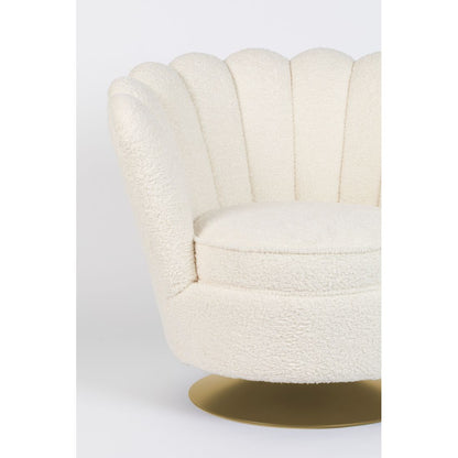 Bold Monkey Fauteuil Mother Of All Shells Teddy Wit - KwaliteitWonen.nl