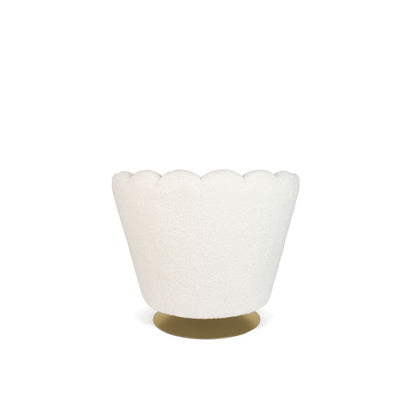 Bold Monkey Fauteuil Mother Of All Shells Teddy Wit - KwaliteitWonen.nl