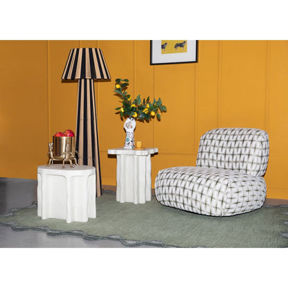 Bold Monkey Fauteuil Ritz Beige/Groen - KwaliteitWonen.nl