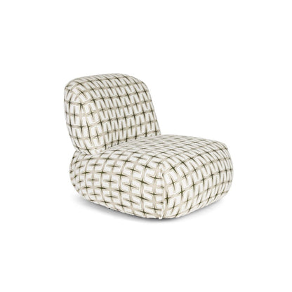 Bold Monkey Fauteuil Ritz Beige/Groen - KwaliteitWonen.nl