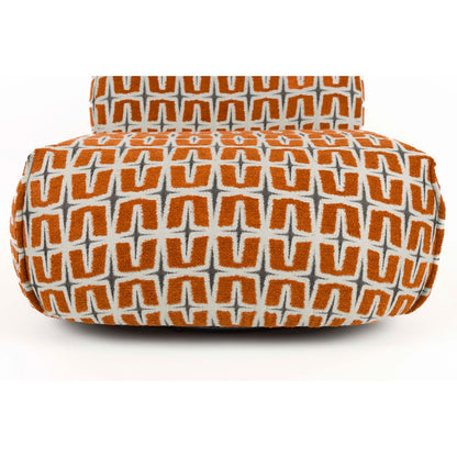 Bold Monkey Fauteuil Ritz Beige/Oranje - KwaliteitWonen.nl