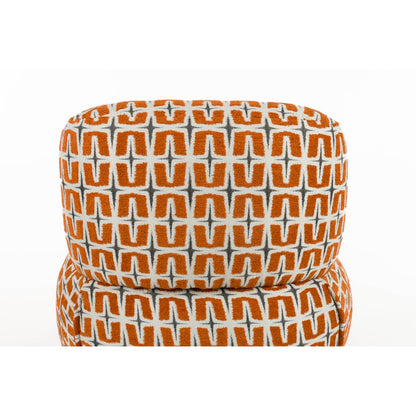 Bold Monkey Fauteuil Ritz Beige/Oranje - KwaliteitWonen.nl