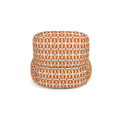 Bold Monkey Fauteuil Ritz Beige/Oranje - KwaliteitWonen.nl